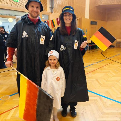 Mama, Papa und Tochter