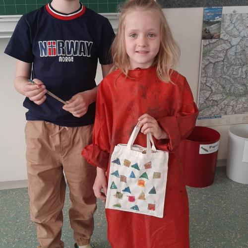 fertige Tasche, toll gemacht