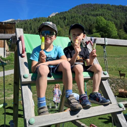 Eis genießen