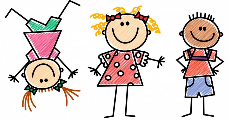 fröhliche Kinder